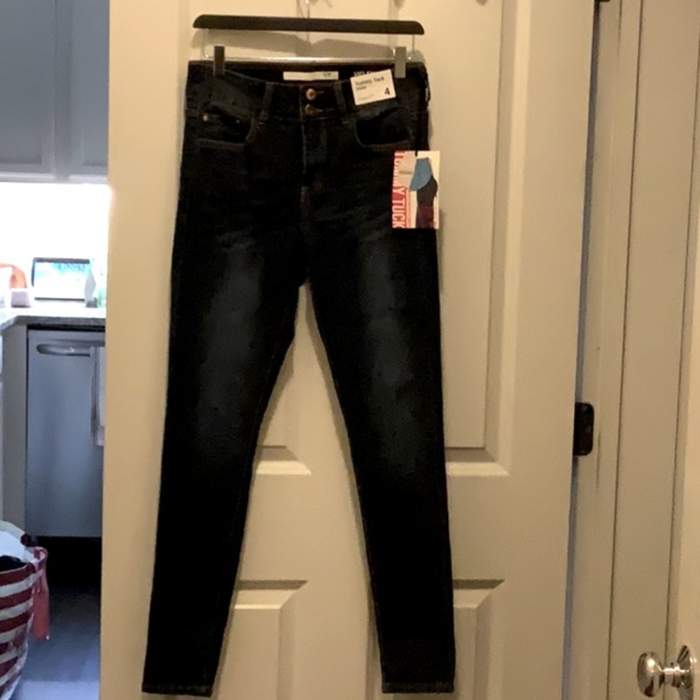 High rise skinny jeans size 4